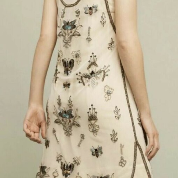 Anthropologie Jeweled Dress - Picture 2 of 7